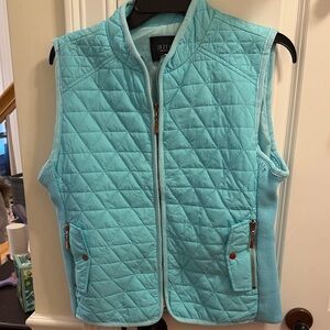 Jezebel Light Blue Quilted Vest